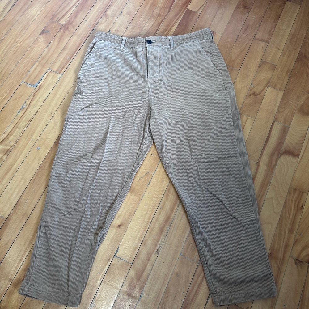 Men's Tan Corduroy Pants